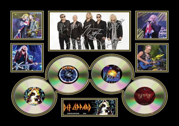 DEF LEPPARD 2018 HYSTERIA TOUR SIGNED