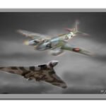 Vulcan digitial painting photo reprint
