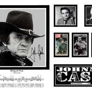 JOHNNY CASH SIGNED LIMITED EDITION