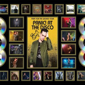 301371-PANIC-AT-THE-DISCO-2018-PRAY-FOR-THE-WICKED-URIE-SIGNED