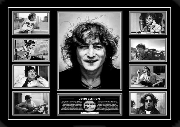 301503-JOHN-LENNON-THE-BEATLES-SIGNED-POSTER-LIMITED-EDITION