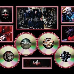 SLIPKNOT SIGNED LIMITED EDITION PHOTO PRINT MEMORABILIA