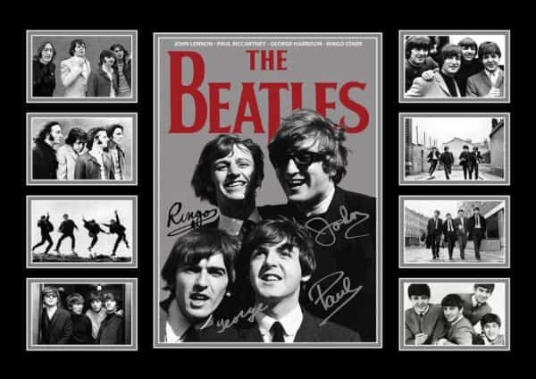 THE BEATLES JOHN LENNON PAUL MCCARTNEY GEORGE HARRISON RINGO STARR