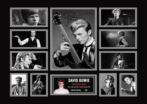 DAVID BOWIE SIGNED LIMITED EDITION