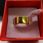Titanium Gold Ring Size 7