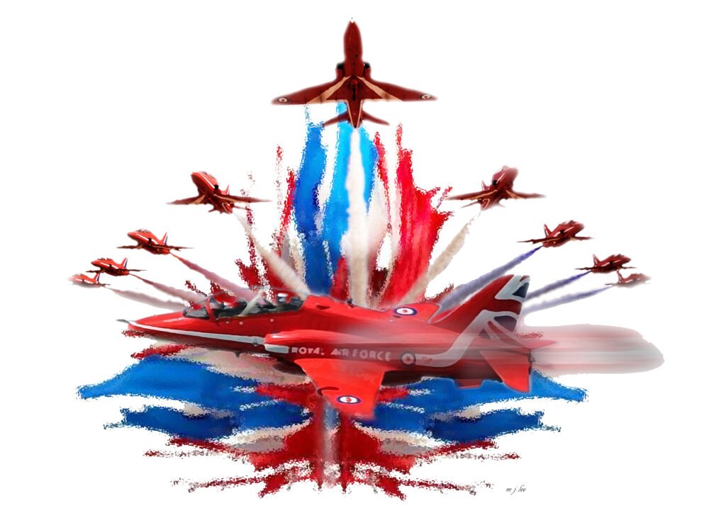 Iconic Birds of the Skies THE RED ARROWS - An Aladdin's Cave of Brand ...