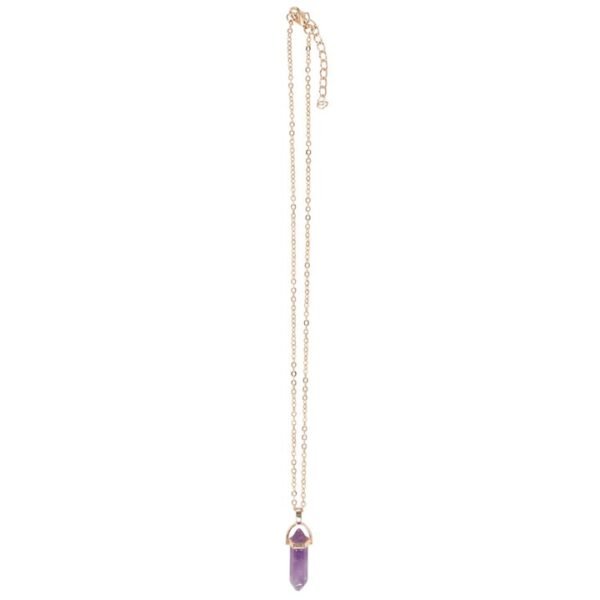 Amethyst Crystal Necklace Greeting Card Set - Image 3