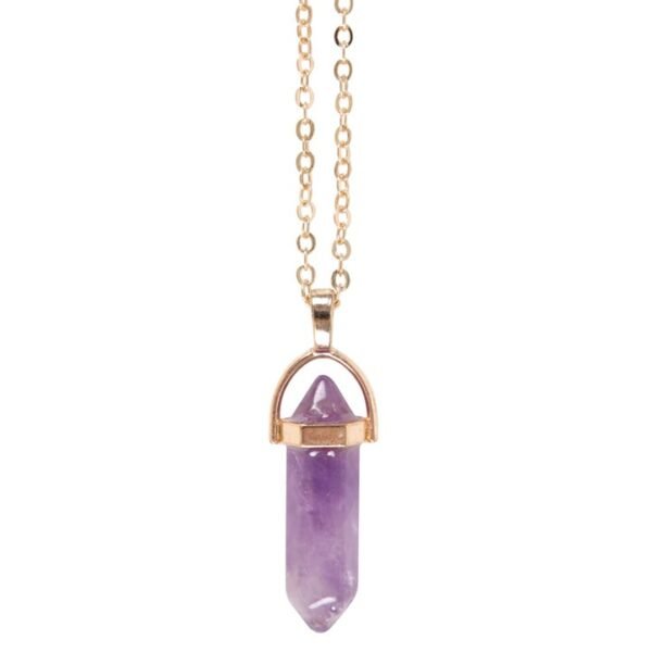 Amethyst Crystal Necklace Greeting Card Set - Image 4