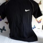 Mens Nike Tee Shirt size 42" Chest - Black