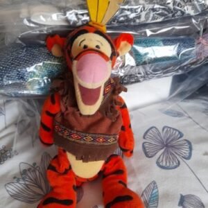 Disneyland Paris beanie Plush Indian Tigger 9" toy