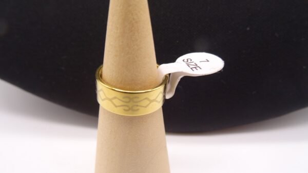 Men Women Couple Titanium Steel Finger Fashion Wedding Engagement Rings - Image 2