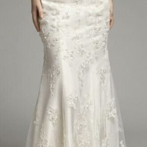 Mark Lesley lace wedding dress style 5055 size 12 or Prom Dress